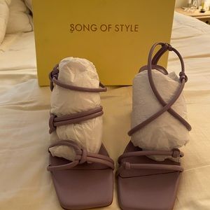 Song of style - Noelle Heel — purple size 8